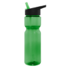 28 Oz. Tempo Bottle Translucent Green w/Black