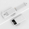Custom 10000mAh Power Bank with Built-In Cables - Total View