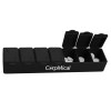 7 Day Pill Cases Black
