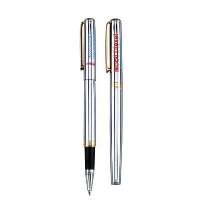Edda Chrome Rollerball Pens