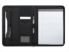 Arrow Zippered Padfolio - Black - Open