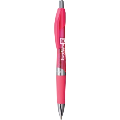 Gassetto® Gem Pen (Pat #D825,663) Translucent Pink 