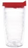 Tervis® Classic Tumbler Enhanced Embroidered Emblem - 16 oz. - Red