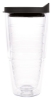 Tervis® Classic Tumbler Embroidered Emblem - 24 oz. - Black