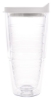 Tervis® Classic Tumbler Embroidered Emblem - 24 oz. - Clear