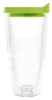 Tervis® Classic Tumbler Embroidered Emblem - 24 oz. - Lime