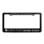Garyline® Classic License Plate Frame with 2 Holes - Black