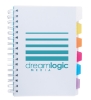 Good Value™ Spiral Notebook with Tabs - White