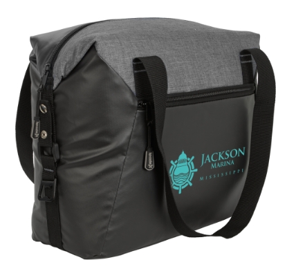 Koozie® Empire Recycled PVB Cooler Tote - Gray