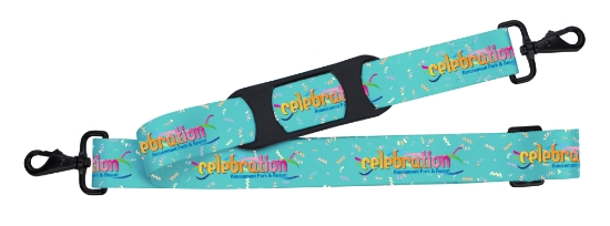Sublimated Shoulder Strap - White
