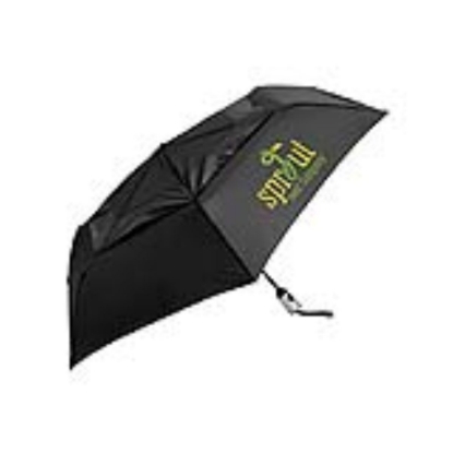 Shed Rain™ ShedRays® Windjammer® 42" Vented Auto-Open/Close Compact Umbrella - Black