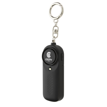 Good Value™ PopSafe Alarm Keychain - Black