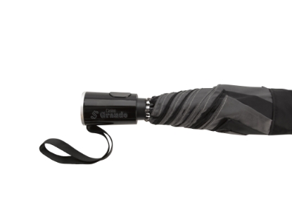 Shed Rain™ 44" Auto-Open Compact Umbrella - Gray