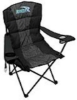 Premium Heather Stripe Chair - Black