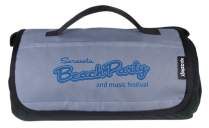 Koozie® Jumbo Picnic Blanket - Black