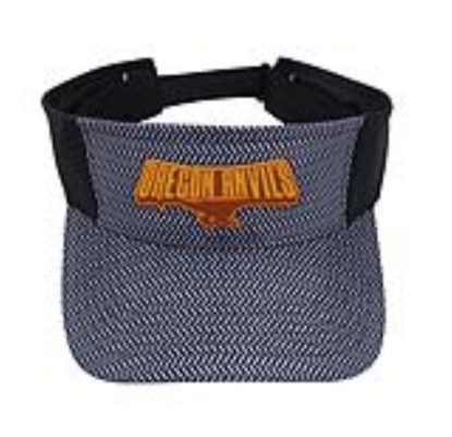 Koozie® Herringbone Visor - Gray