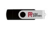 Universal Source® 32 GB On The Go USB 2.0 Flash Drive - Type C - Black
