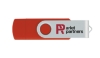 Universal Source® 64 GB On The Go USB 3.0 Flash Drive - Type C - Red