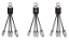 SCX Innovative Design™ Custom Eco Quatro Light Cable - Black