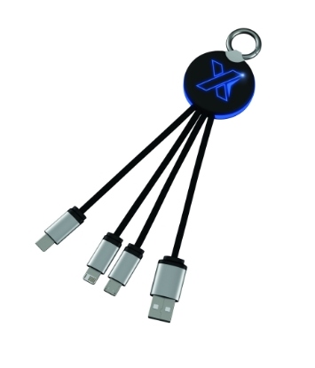 SCX Innovative Design™ Custom Eco Ring Light Cable - Black