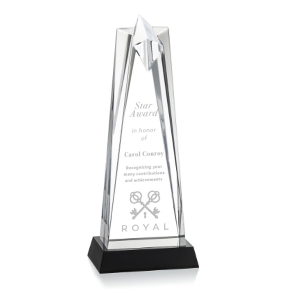 Shooting Star Award - Black