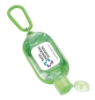 1 oz. Hand Sanitizer with Colorful Case and Carabiner - Lime