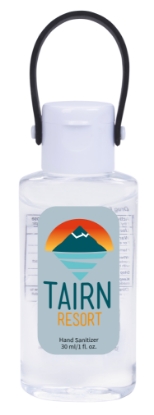 Good Value™ 1 oz. Slim Hand Sanitizer with Hanger - Black