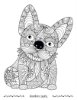 Good Value™ Unwind with Pets Adult Coloring Book - 01