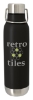 Placid Vacuum Bottle - 21 oz. - Black