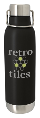 Placid Vacuum Bottle - 21 oz. - Black
