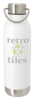Placid Vacuum Bottle - 21 oz. - White