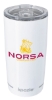 Koozie® Savannah Vacuum Tumbler with Tritan® Lid - 18 oz. - White