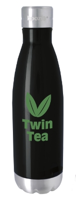 Koozie® Stainless Steel Bottle - 18 oz. - Black