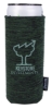 Koozie® Heather Collapsible Slim Can Cooler - Hunter