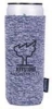 Koozie® Heather Collapsible Slim Can Cooler - Navy