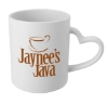 Good Value™ Heart Mug - 12 oz. - White