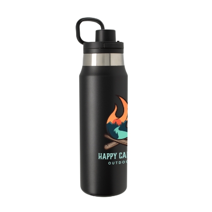 The Viking Collection® Recycled Stainless Steel Ramble Bottle - 25 oz. - Black