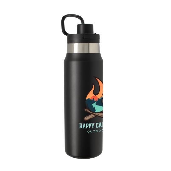 The Viking Collection® Recycled Stainless Steel Ramble Bottle - 25 oz. - Black