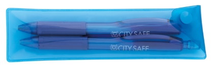 Good Value™ Cliff Gel Pen and Mechanical Pencil Set - Blue
