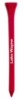 6-2 Golf Tee Packet - 3-1/4" Tee - Red