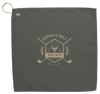 Good Value™ RPET Double Layer Golf Towel - Gray