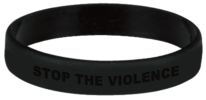 Universal Source® Silicone Awareness Wrist Band - Black