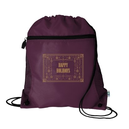 Good Value™ Mesh Pocket Drawcord - Maroon