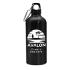 Garyline® Quest Aluminum Bottle - 20 oz. - Metallic Black