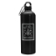 Garyline® Excursion Aluminum Bottle with Carabiner - 25 oz. - Black