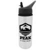 Garyline® Trailblazer Aluminum Bottle - 25 oz. - White