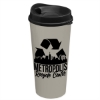 Garyline® Roadmaster Recycled Travel Tumbler with Sip Lid - 20 oz. - Ecogray