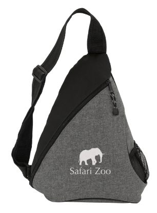 Atchison® Two-Tone Cutie Patootie Slingpack - Black