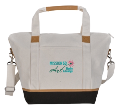 Atchison® Skipper Cotton Duffel - Black