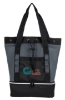 Atchison® Brightwater Dual-Compartment Tote-Pack Cooler - Gray